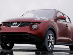 nissan juke 2011 3D Model