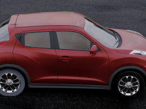 nissan juke 2011 Model 3D