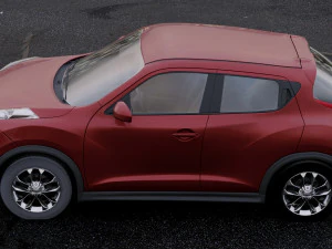 nissan juke 2011 3D Model