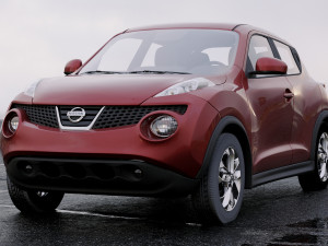 nissan juke 2011 Model 3D