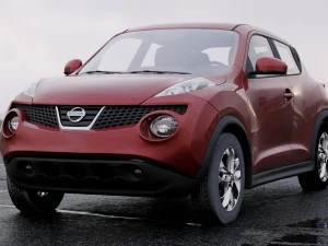 nissan juke 2011 3D Model