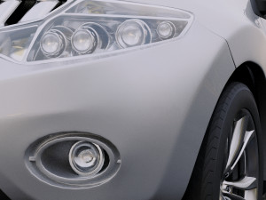 nissan murano 2009 3D Model
