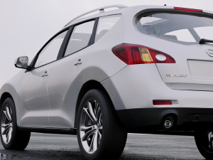 nissan murano 2009 3D Model