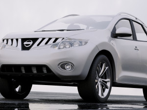 nissan murano 2009 3D Model