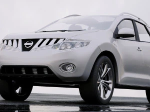 nissan murano 2009 3D Model