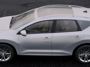 nissan murano 2009 3D Model