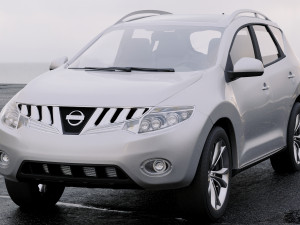 nissan murano 2009 3D Model