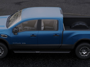 nissan titan crew cab 2016 Modèle 3D