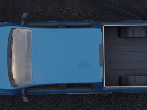 nissan titan crew cab 2016 Modèle 3D