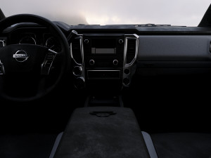 nissan titan crew cab 2016 Modèle 3D