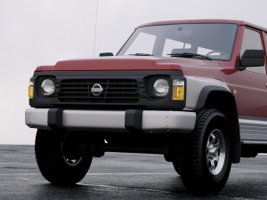 nissan patrol y60 1987 3D Model