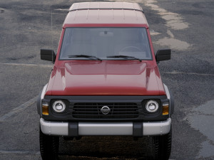 nissan patrol y60 1987 3D Model