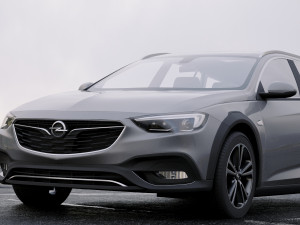 opel insignia country tourer 2017 3D Model