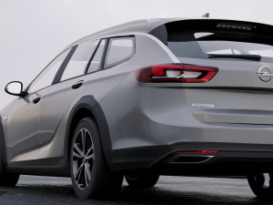 opel insignia country tourer 2017 Modello 3D