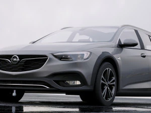 opel insignia country tourer 2017 3D Model