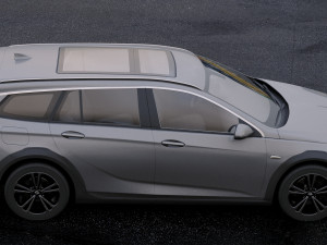 opel insignia country tourer 2017 Modello 3D
