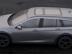 opel insignia country tourer 2017 Modello 3D
