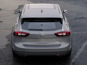 opel insignia country tourer 2017 3D Model