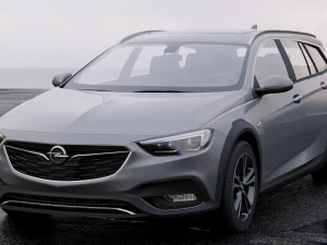 opel insignia country tourer 2017 Modello 3D