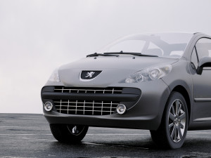 peugeot 207 2006 3D Model