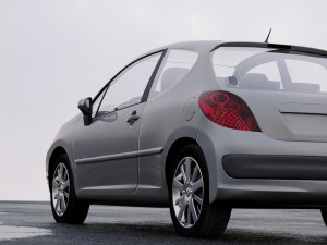 peugeot 207 2006 3D Model