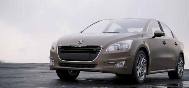 peugeot 508 saloon 2011 Modello 3D .c4d .max .obj .3ds .fbx .stl .blend 
