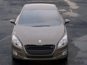 peugeot 508 saloon 2011 3D Model