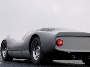 porsche 906 carrera coupe 1966 3D Model