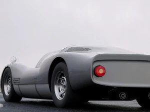 porsche 906 carrera coupe 1966 3D Model