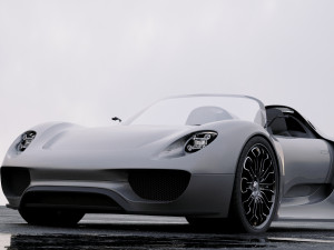porsche 918 spyder 2011 3D Model