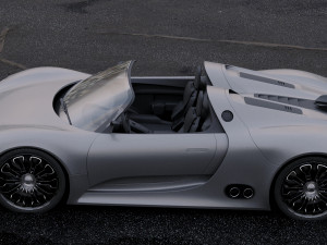 porsche 918 spyder 2011 3D Model