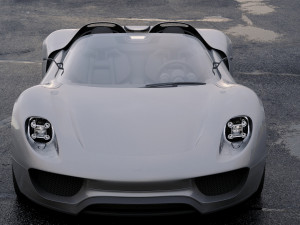 porsche 918 spyder 2011 3D Model
