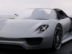 porsche 918 spyder 2011 3D Model