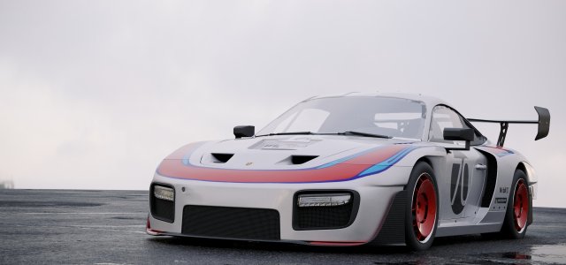 porsche 935 2019 3D Модель .c4d .max .obj .3ds .fbx .stl .blend 
