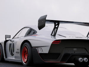 porsche 935 2019 3D Модель