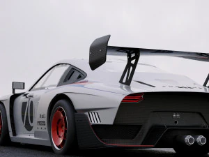 porsche 935 2019 3D Model