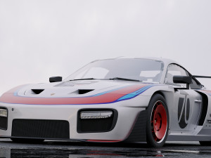 porsche 935 2019 3D Модель