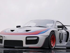 porsche 935 2019 3D Model