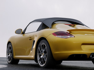 porsche boxster spyder 2011 3Dモデル