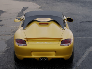 porsche boxster spyder 2011 3Dモデル