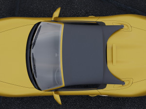 porsche boxster spyder 2011 3Dモデル