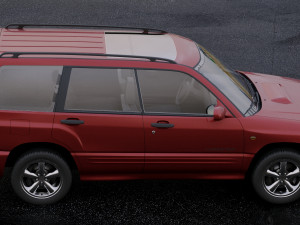 subaru forester s-turbo 2000 3D Model