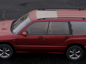 subaru forester s-turbo 2000 3D Model