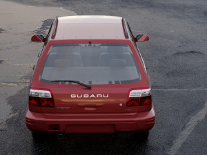 subaru forester s-turbo 2000 3D Model