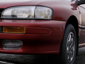 subaru impreza coupe 1995 Modello 3D