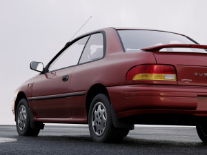 subaru impreza coupe 1995 Modello 3D