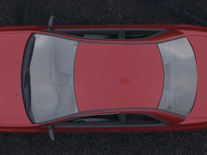 subaru impreza coupe 1995 3D Model