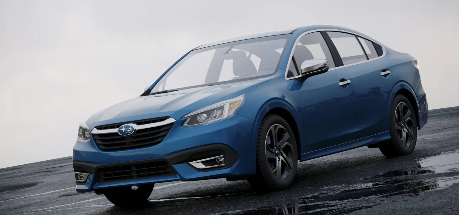 subaru legacy touring 2020 3D Model .c4d .max .obj .3ds .fbx .stl .blend