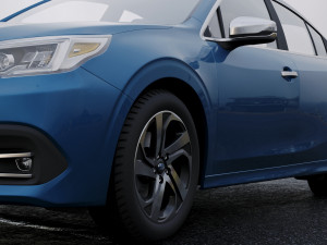 subaru legacy touring 2020 Modèle 3D