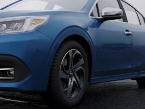 subaru legacy touring 2020 3D Model